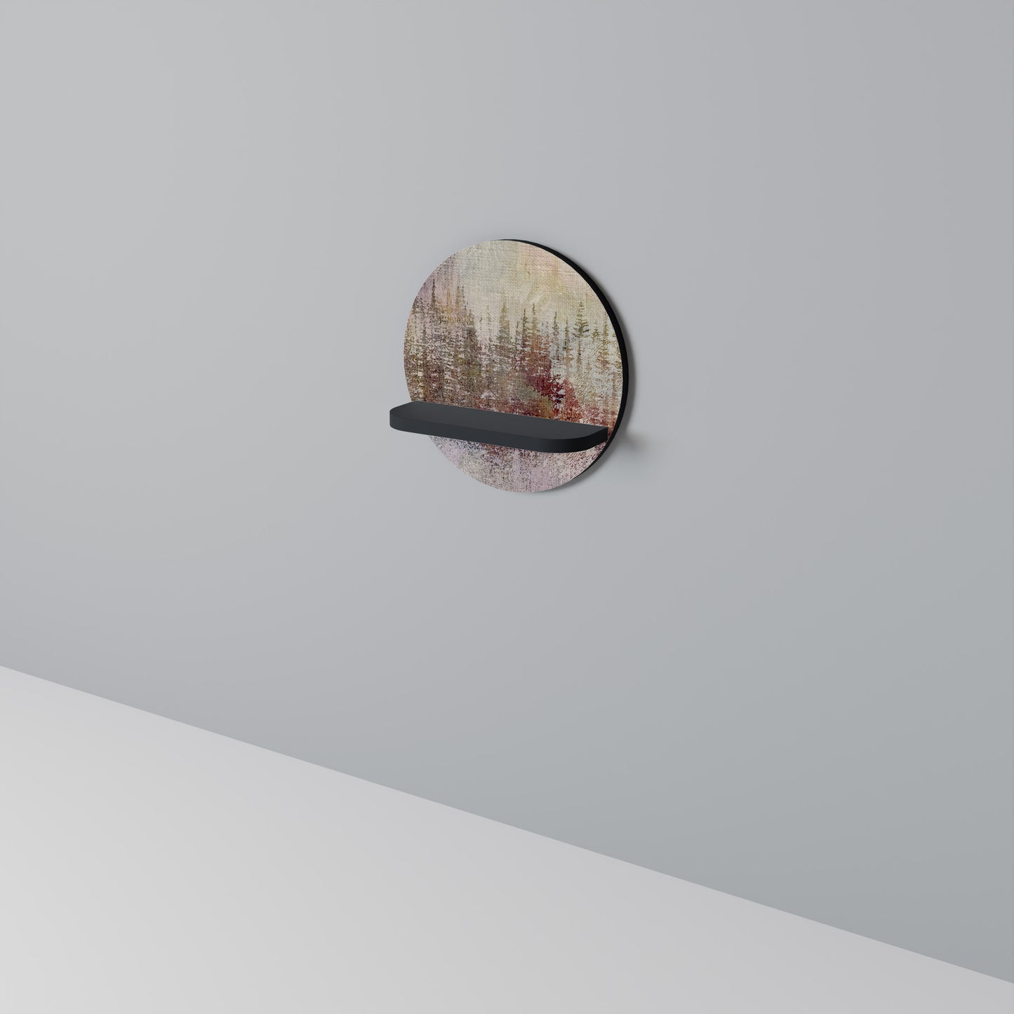 VEILED SUMMIT Art Shelf