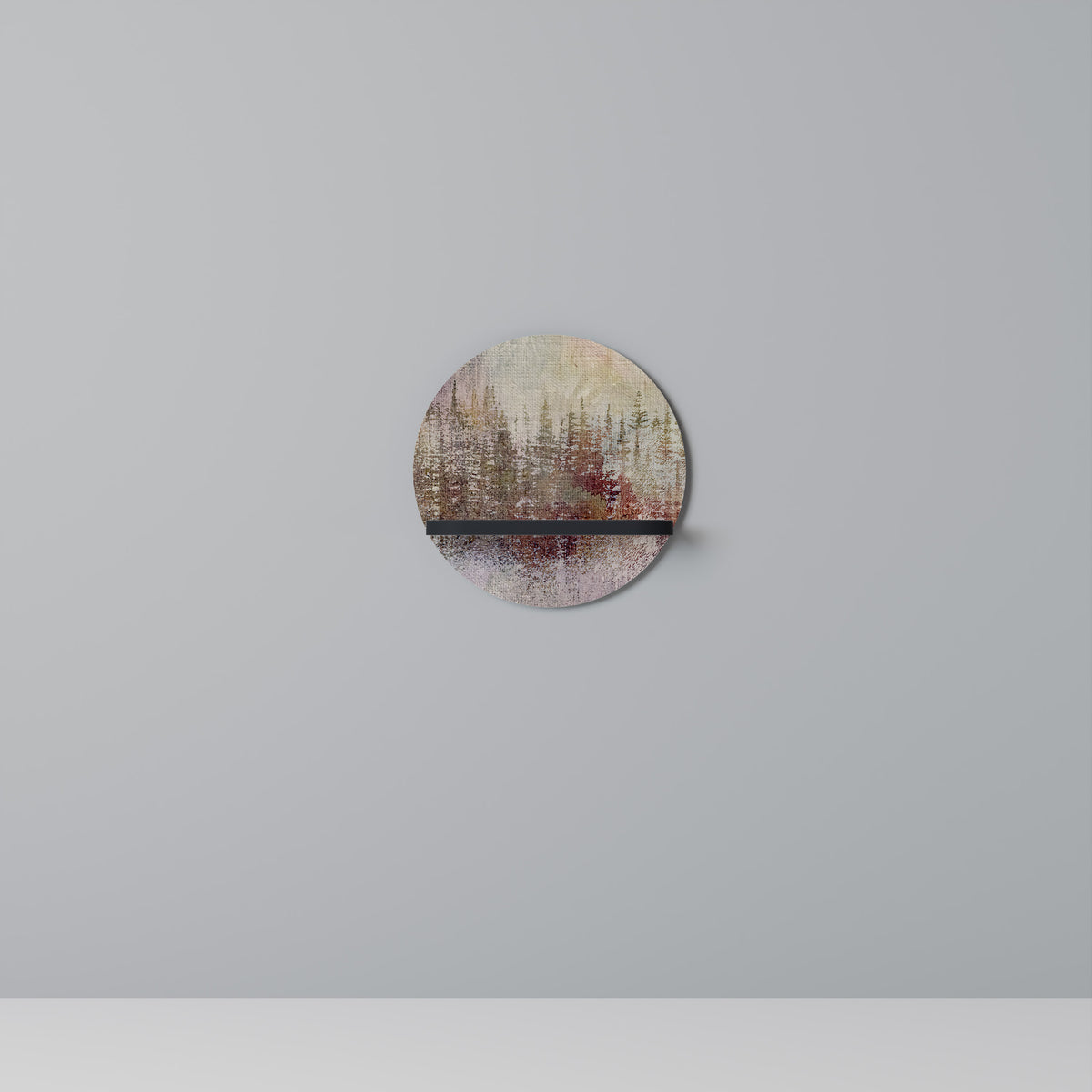 VEILED SUMMIT Art Shelf
