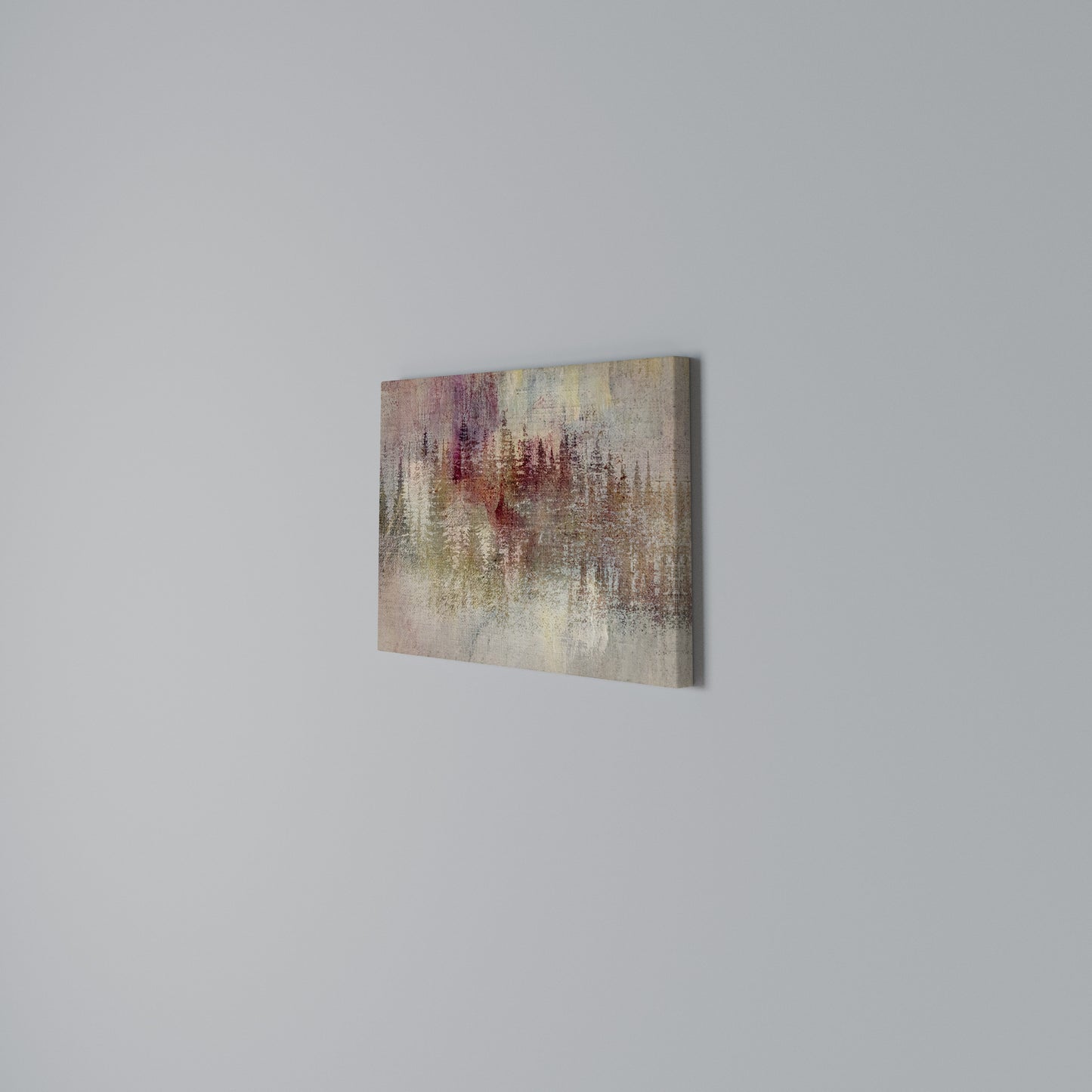 VEILED SUMMIT Horizontal Canvas Print