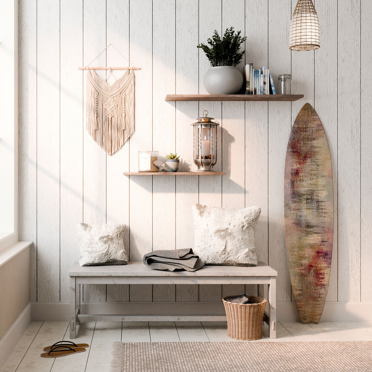 VEILED SUMMIT Surfboard Decorative Panel