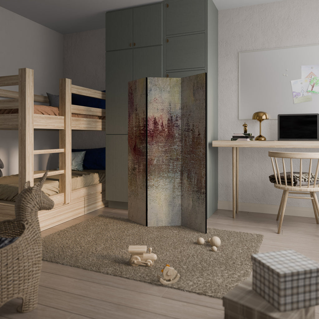 VEILED SUMMIT Decorative 3-Panel Room Divider