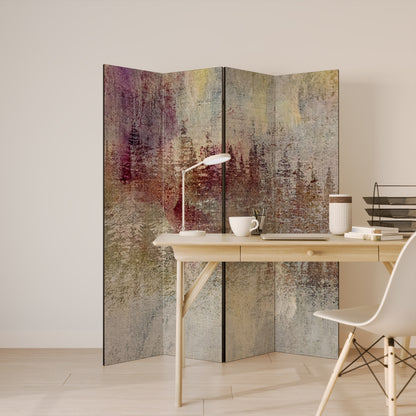 VEILED SUMMIT 4-Panel Room Divider