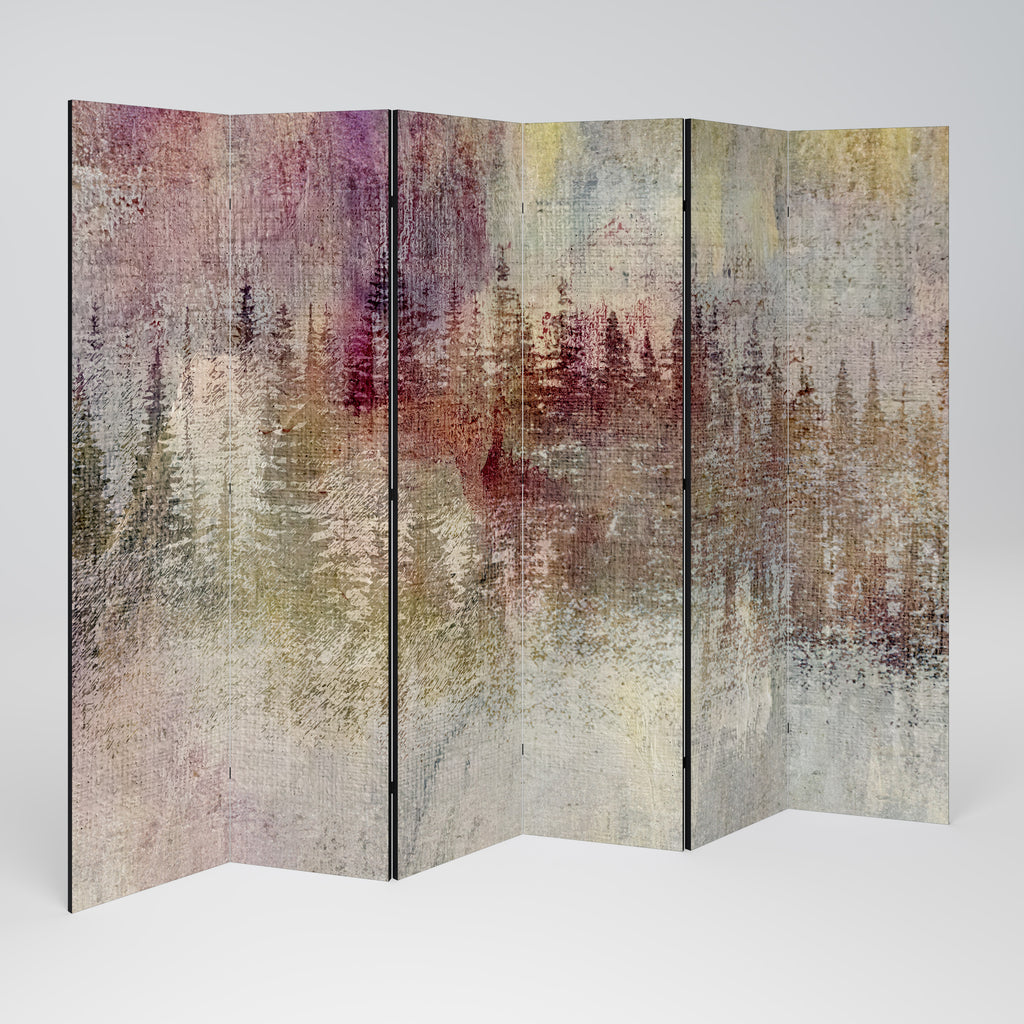 VEILED SUMMIT 6-Panel Room Divider