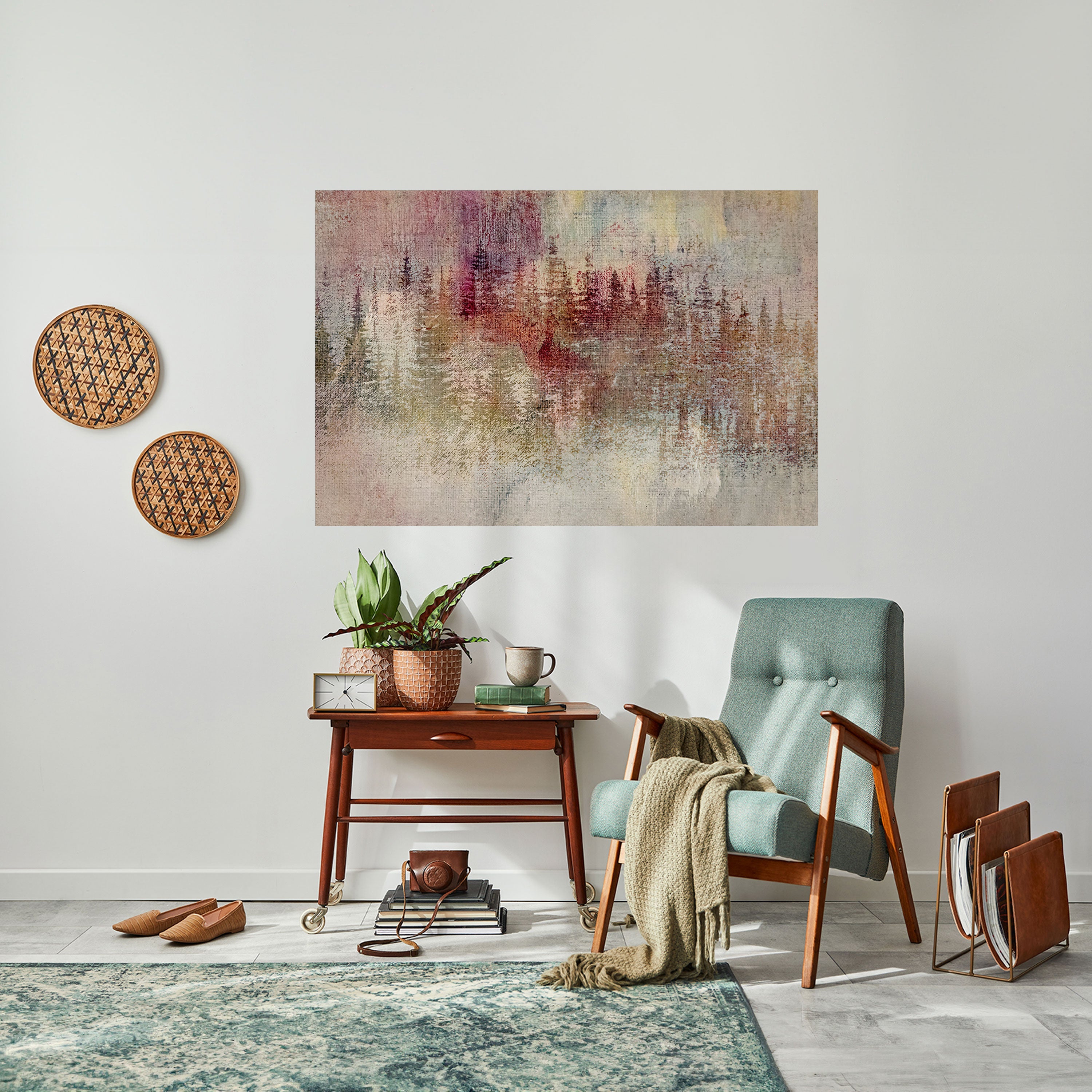 Affiche horizontale autocollante VEILED SUMMIT