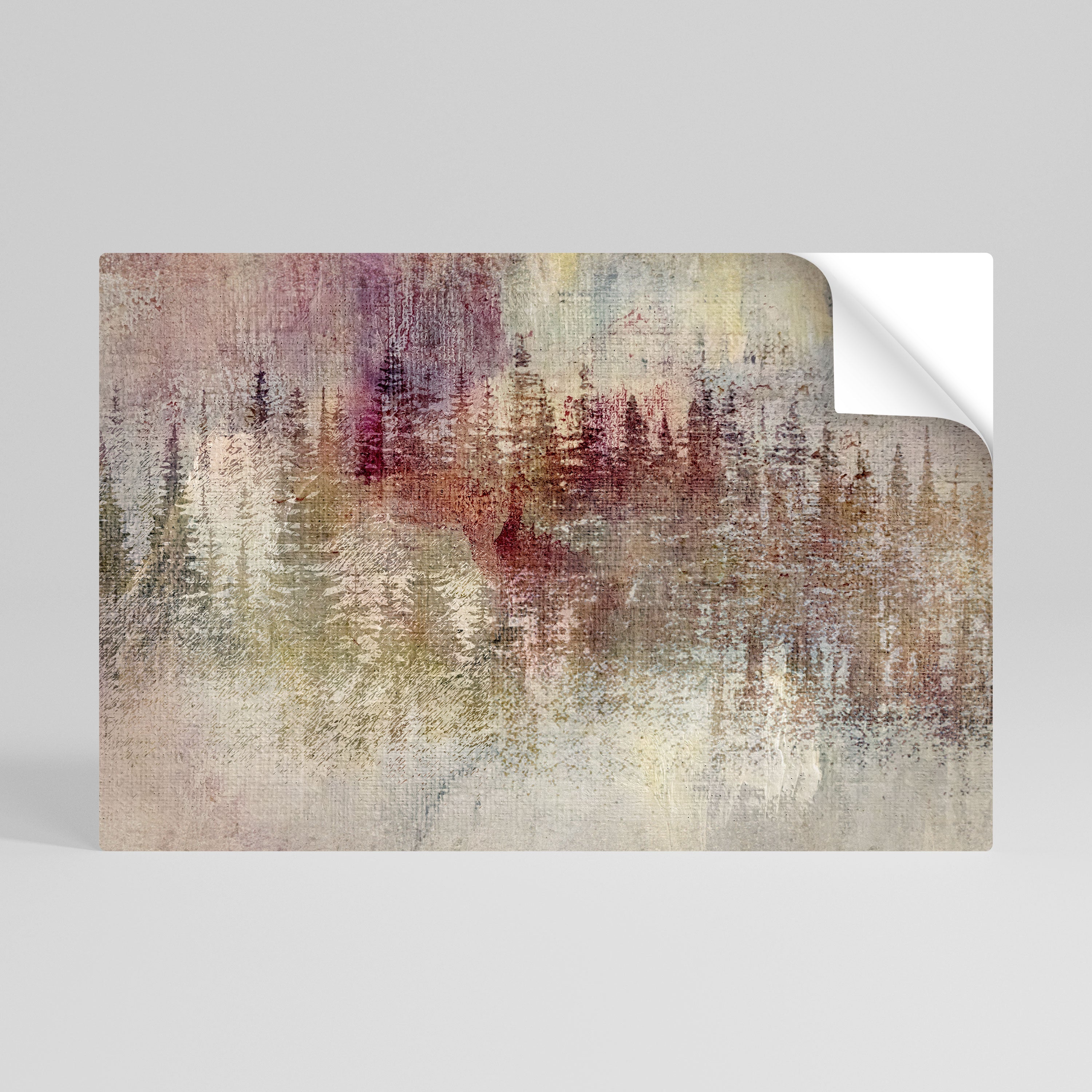 Affiche horizontale autocollante VEILED SUMMIT