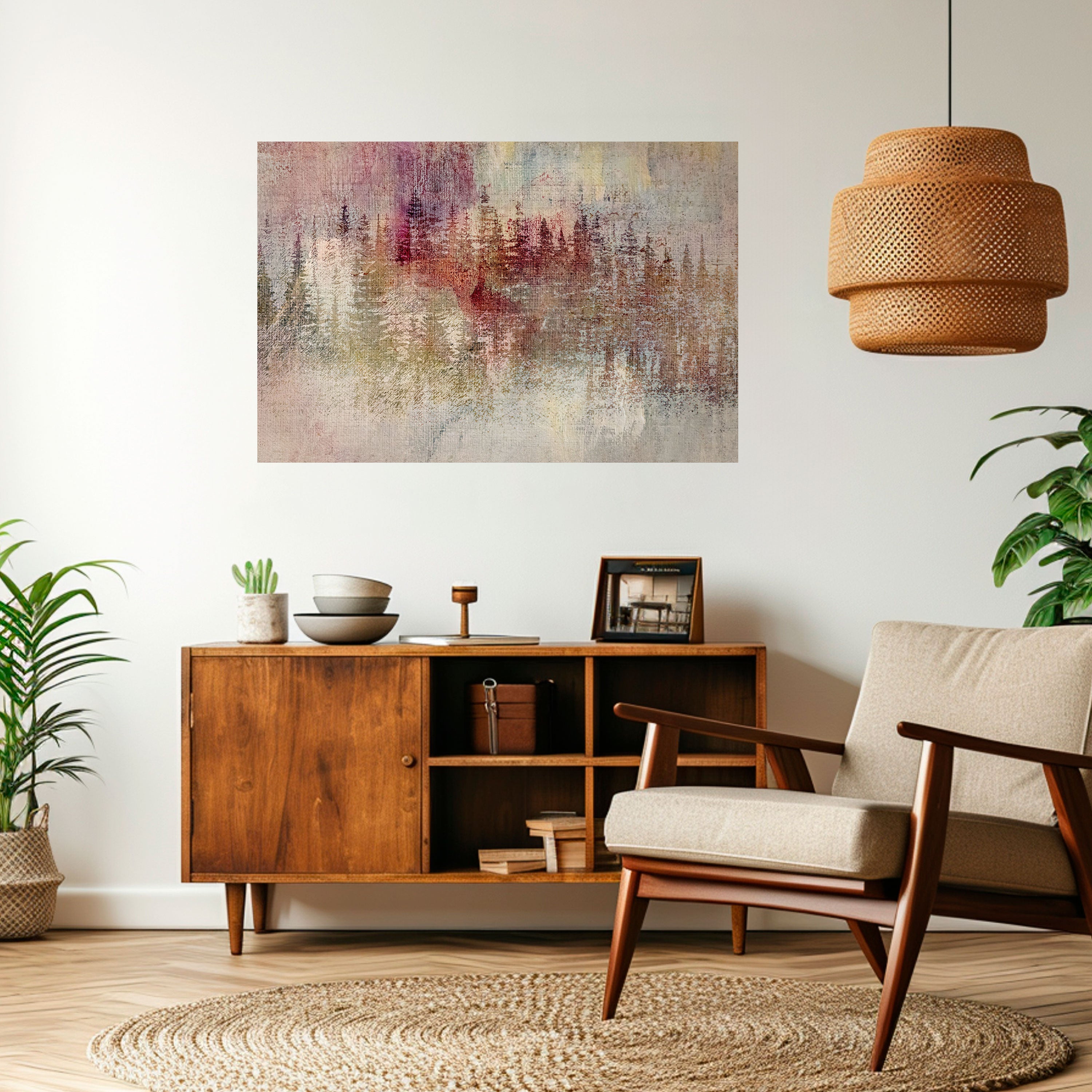 Affiche horizontale autocollante VEILED SUMMIT