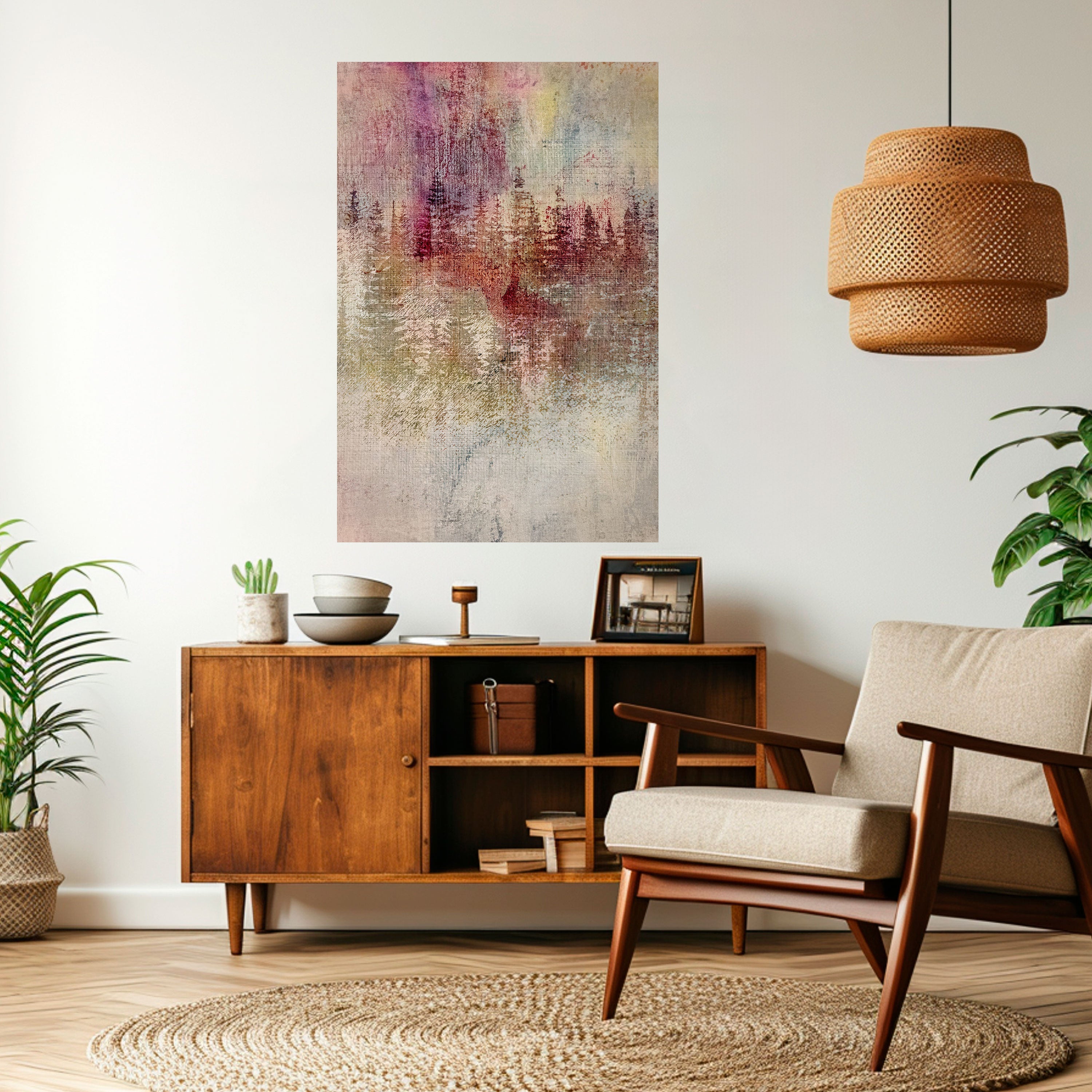 Affiche verticale autocollante VEILED SUMMIT