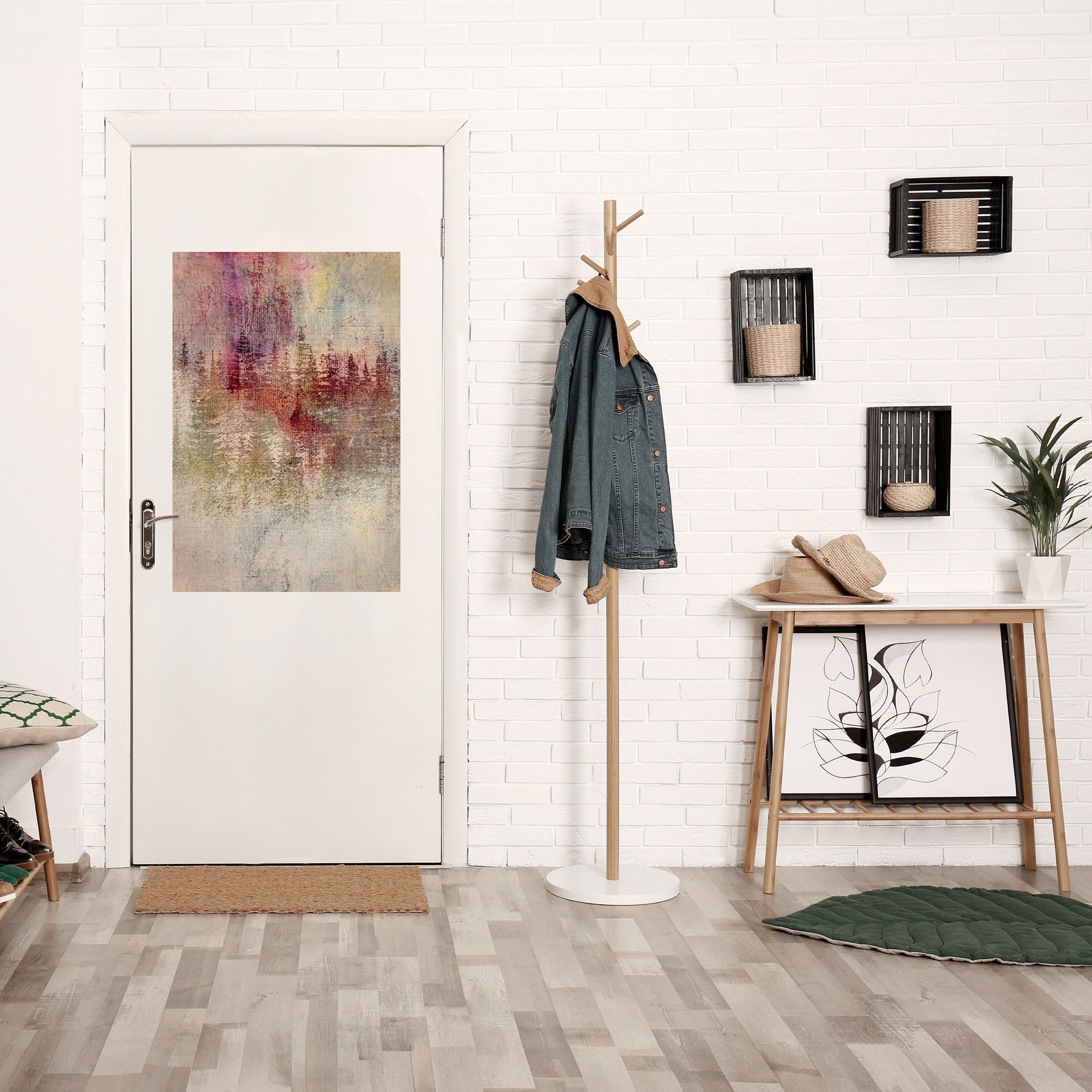 Affiche verticale autocollante VEILED SUMMIT