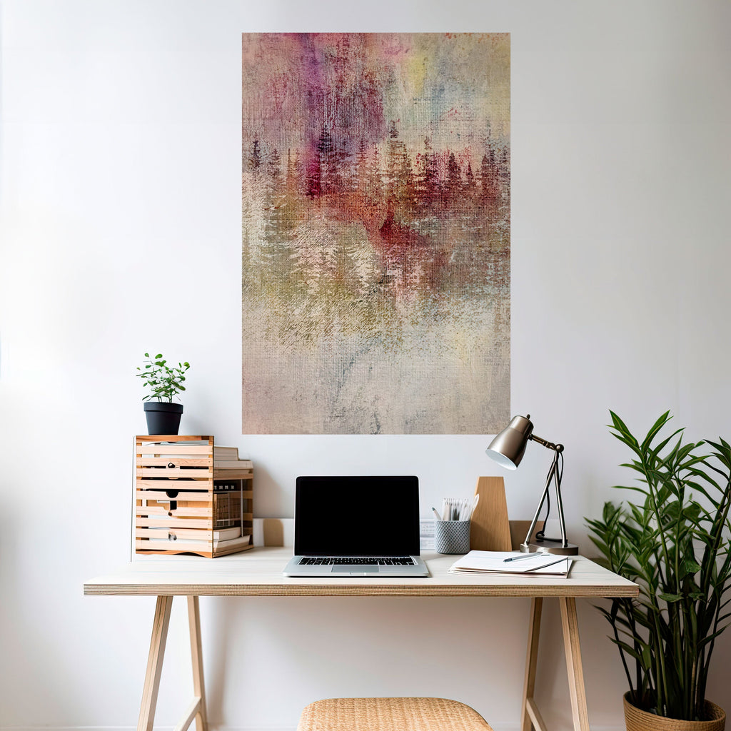 Affiche verticale autocollante VEILED SUMMIT