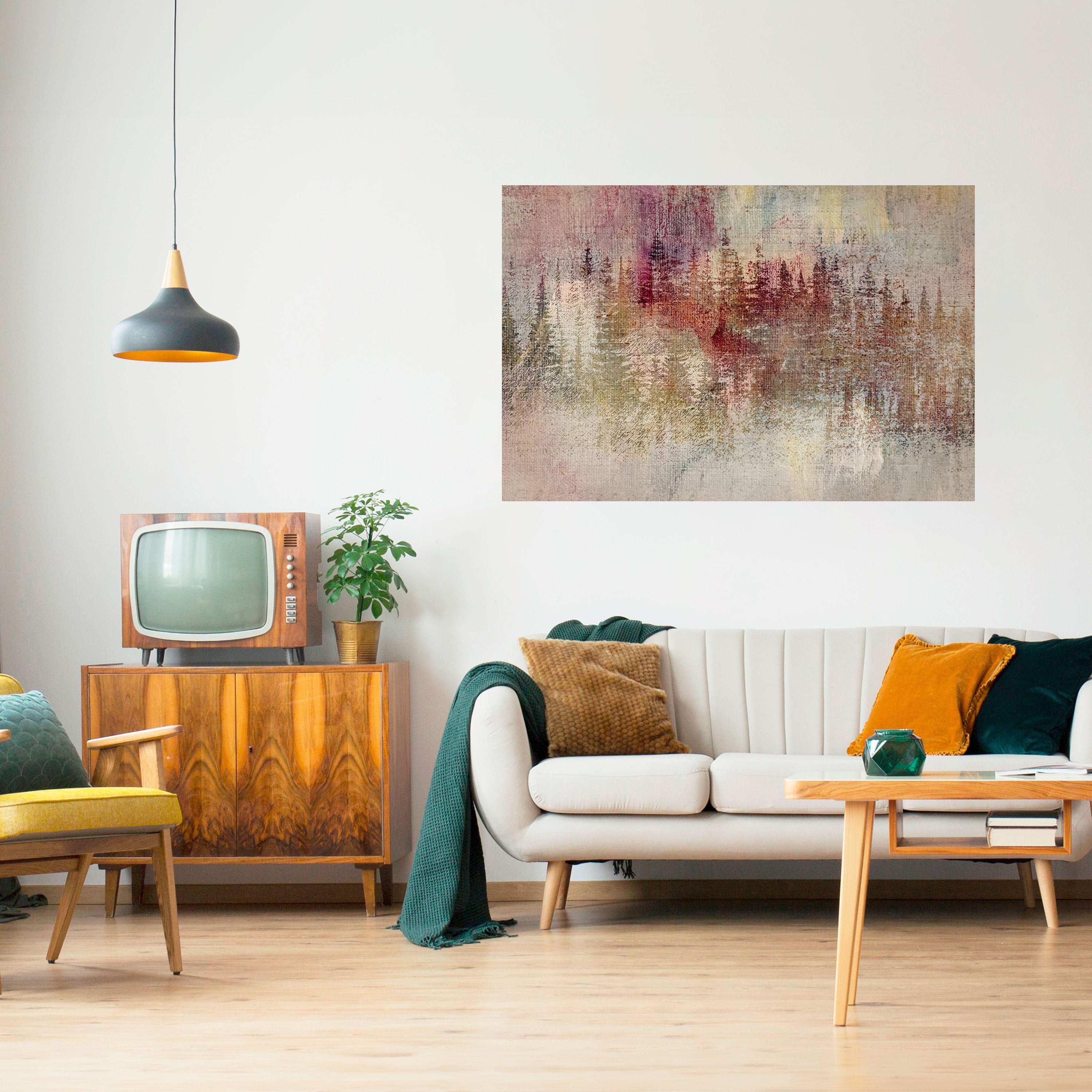 Affiche horizontale autocollante VEILED SUMMIT