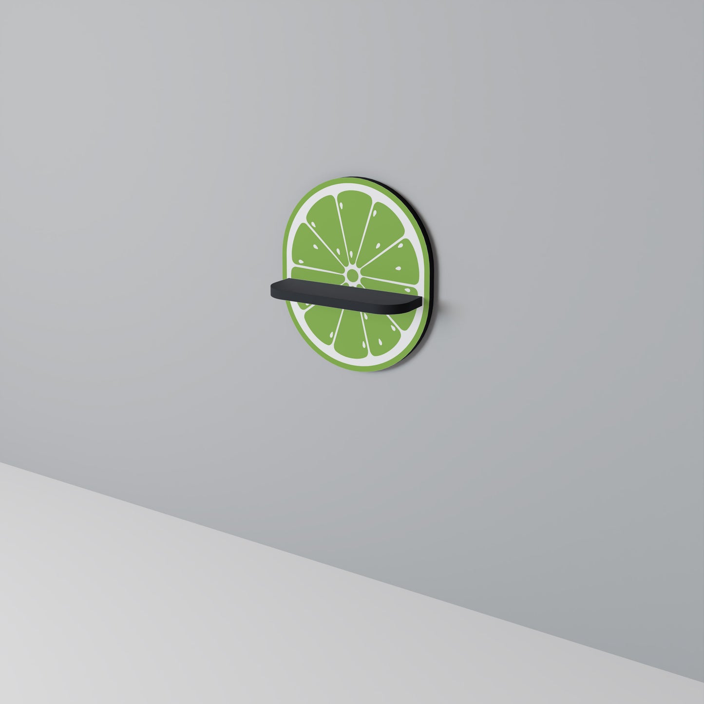 REFRESHING LIME Art Shelf