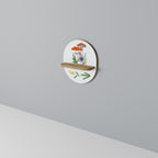 GARDEN GNOMES Art Shelf