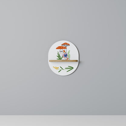 GARDEN GNOMES Art Shelf