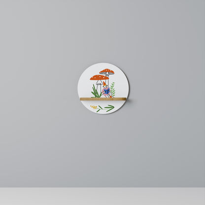 GARDEN GNOMES Art Shelf