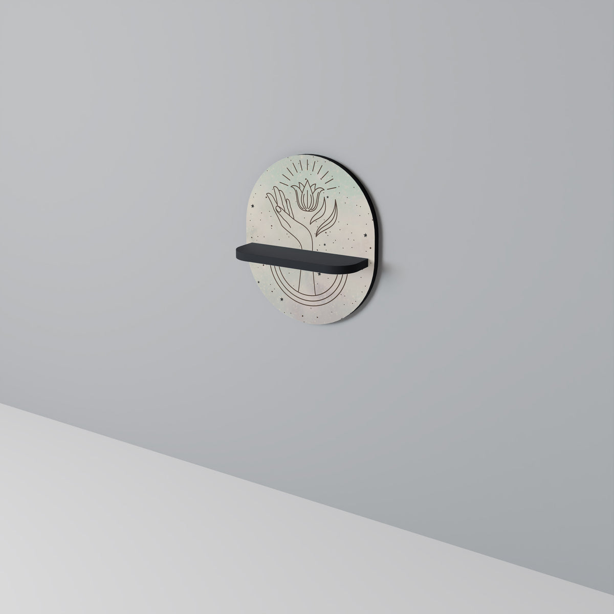 DELICATE BEAUTY Art Shelf