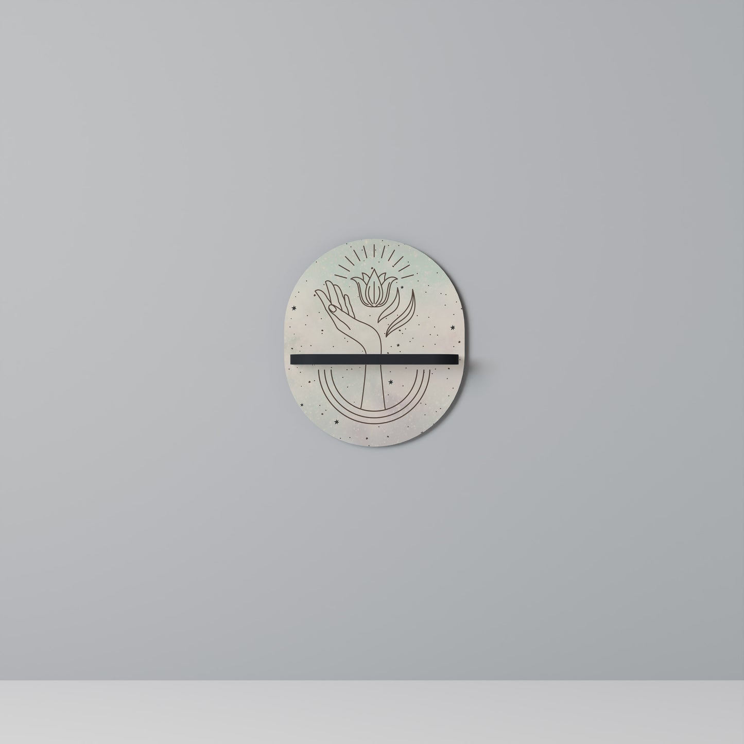 DELICATE BEAUTY Art Shelf