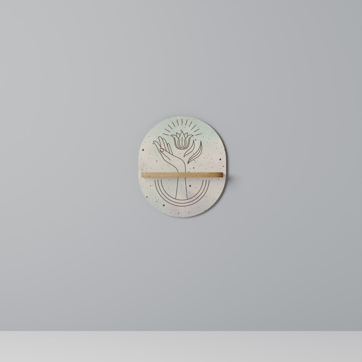 DELICATE BEAUTY Art Shelf