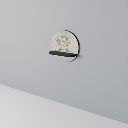 DELICATE BEAUTY Art Shelf