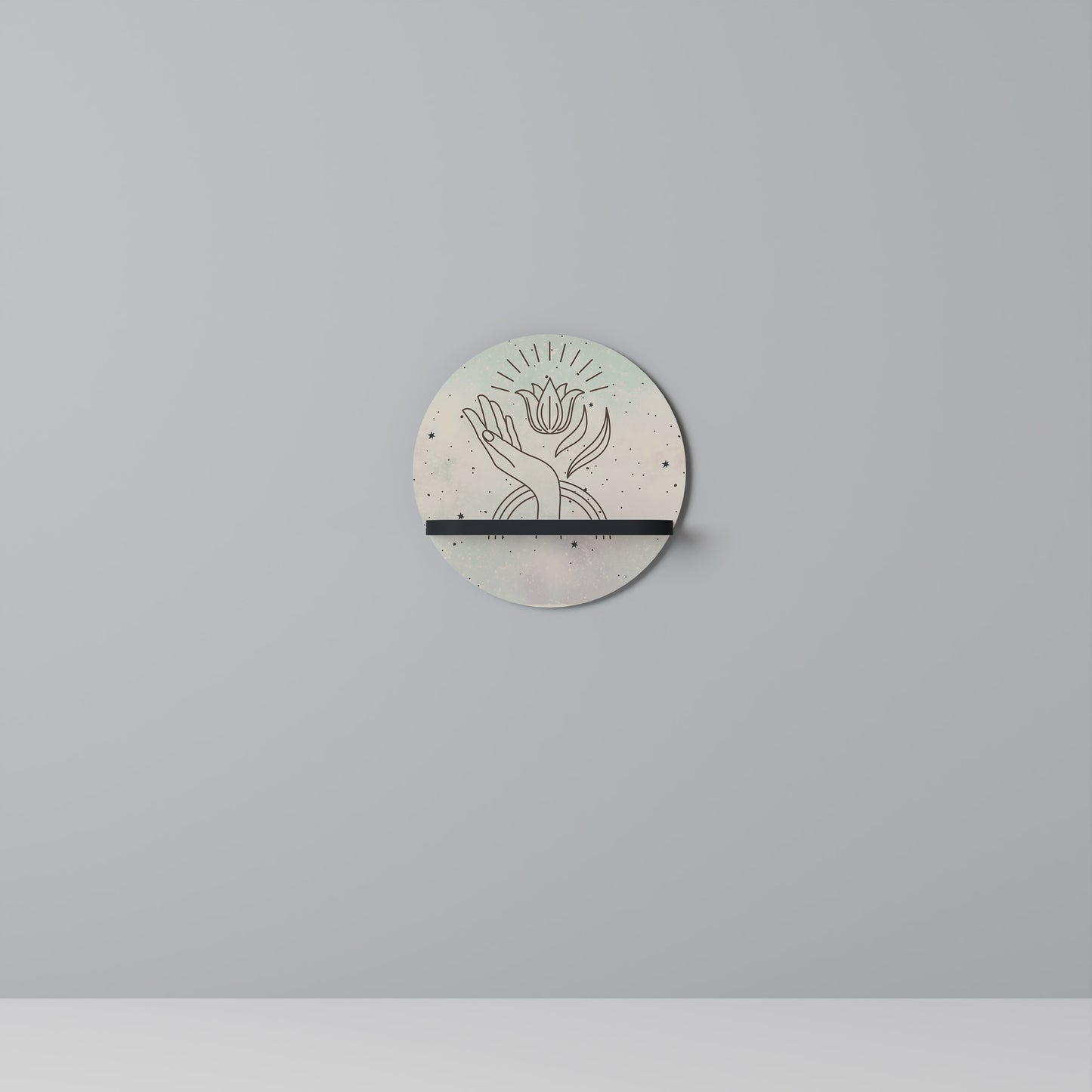 DELICATE BEAUTY Art Shelf