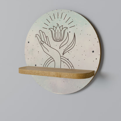 DELICATE BEAUTY Art Shelf