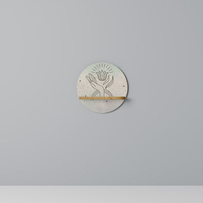 DELICATE BEAUTY Art Shelf