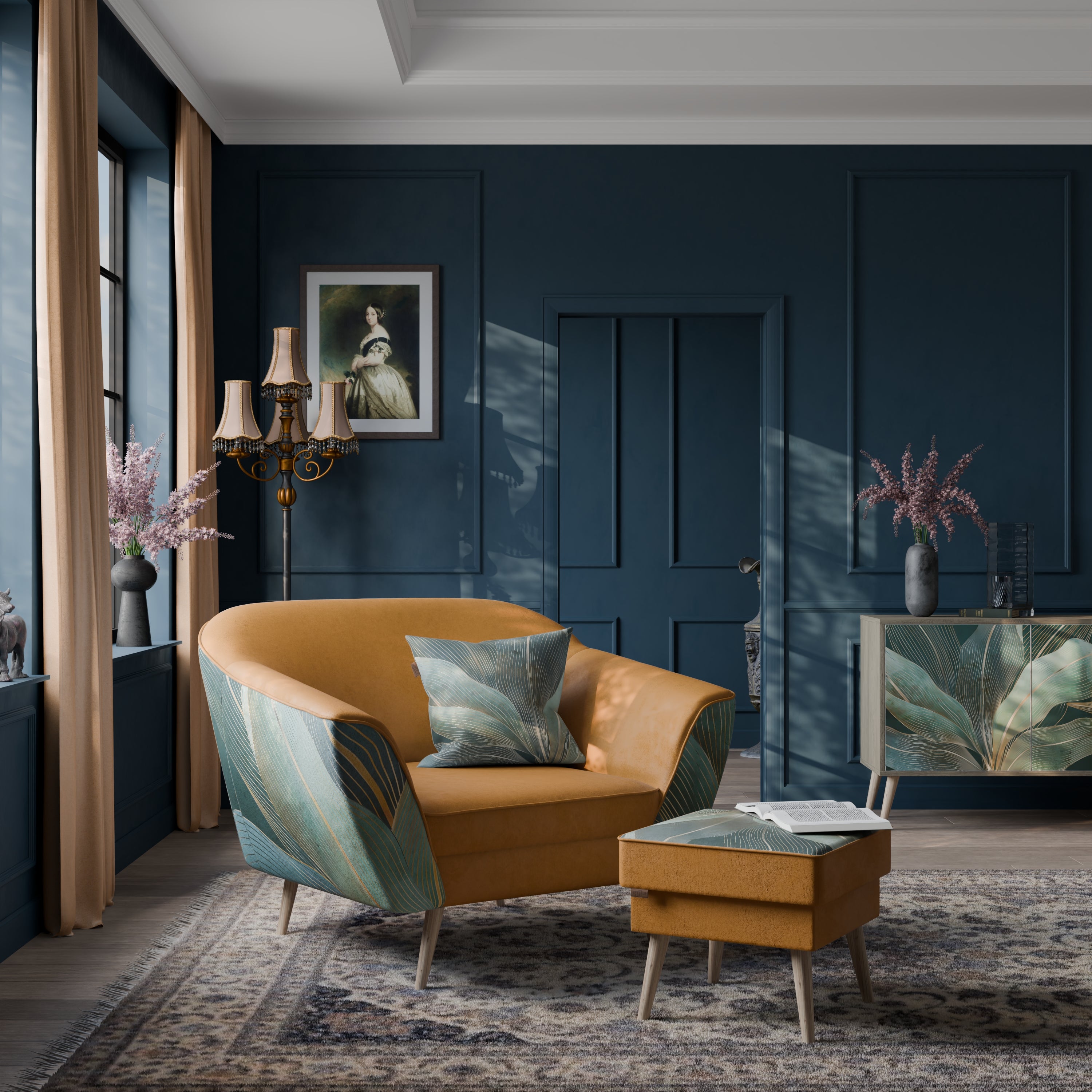 ROYAL GREEN AURORA Armchair