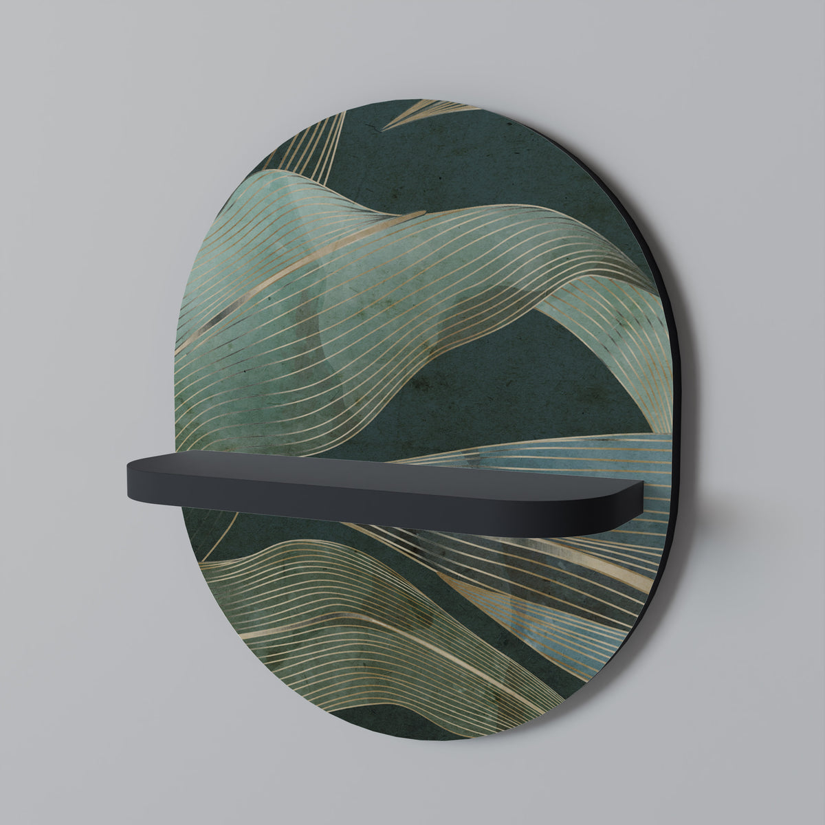ROYAL GREEN Art Shelf