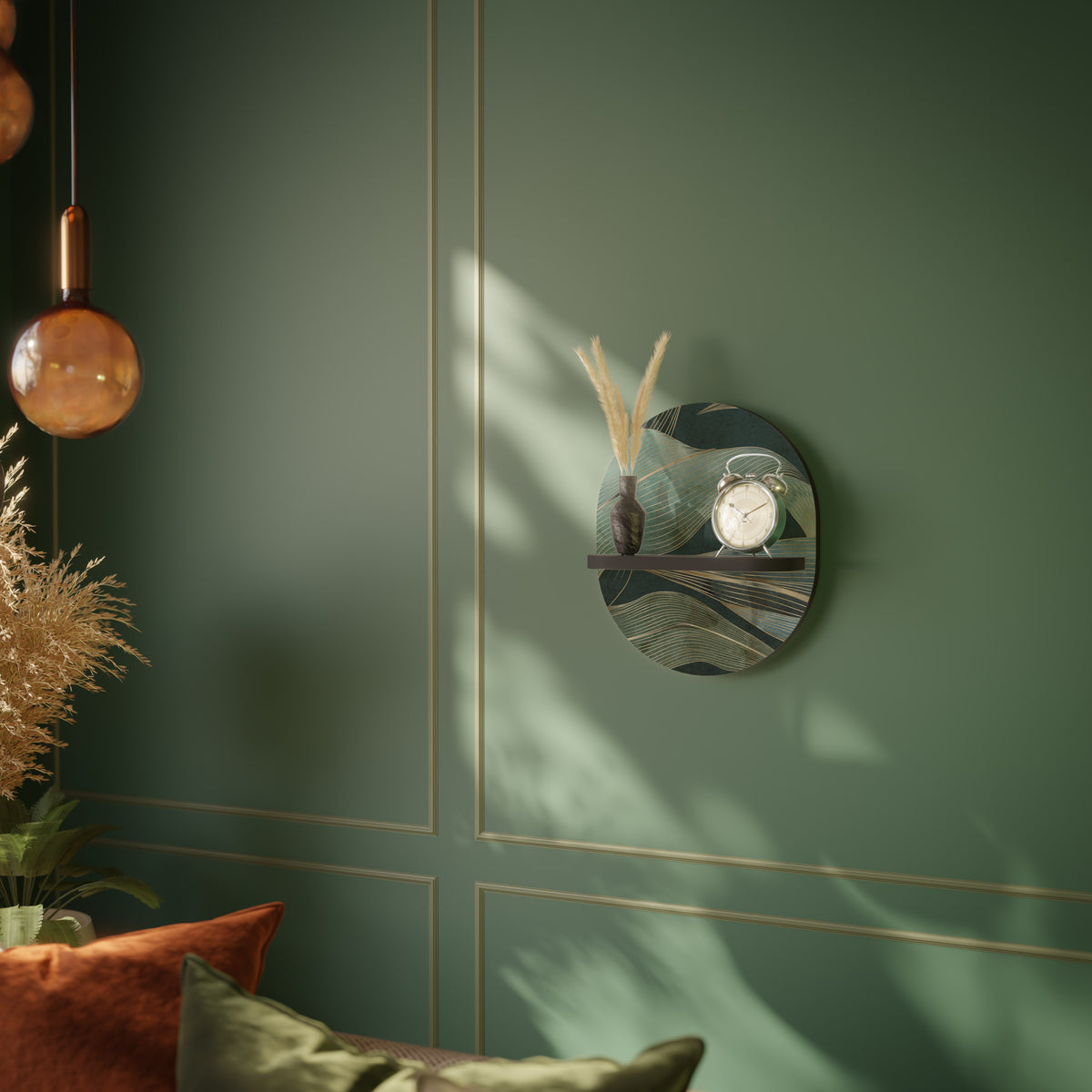 ROYAL GREEN Art Shelf