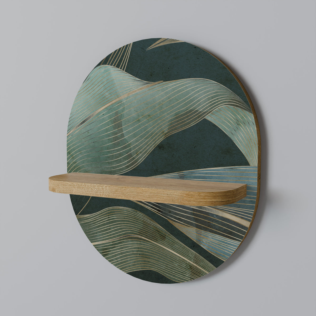 ROYAL GREEN Art Shelf