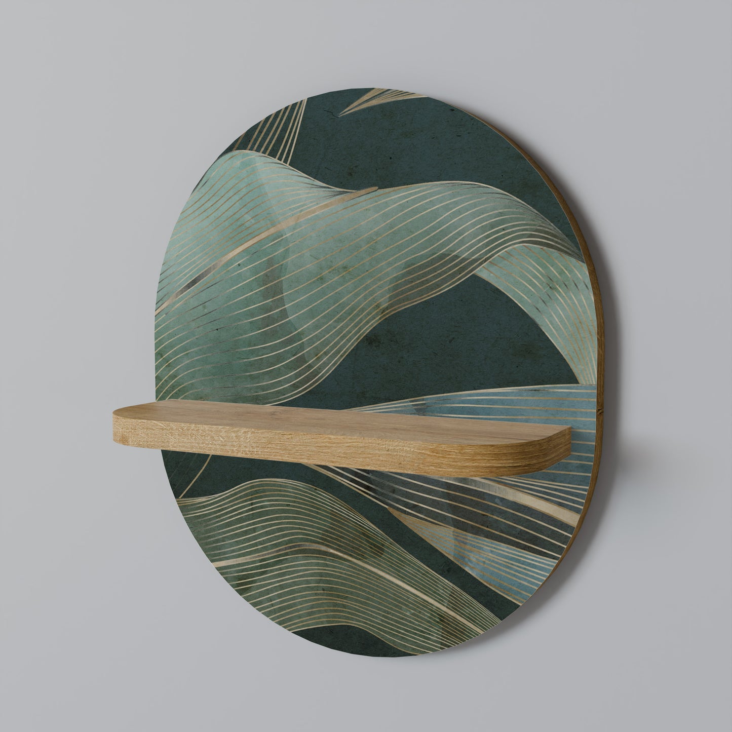 ROYAL GREEN Art Shelf