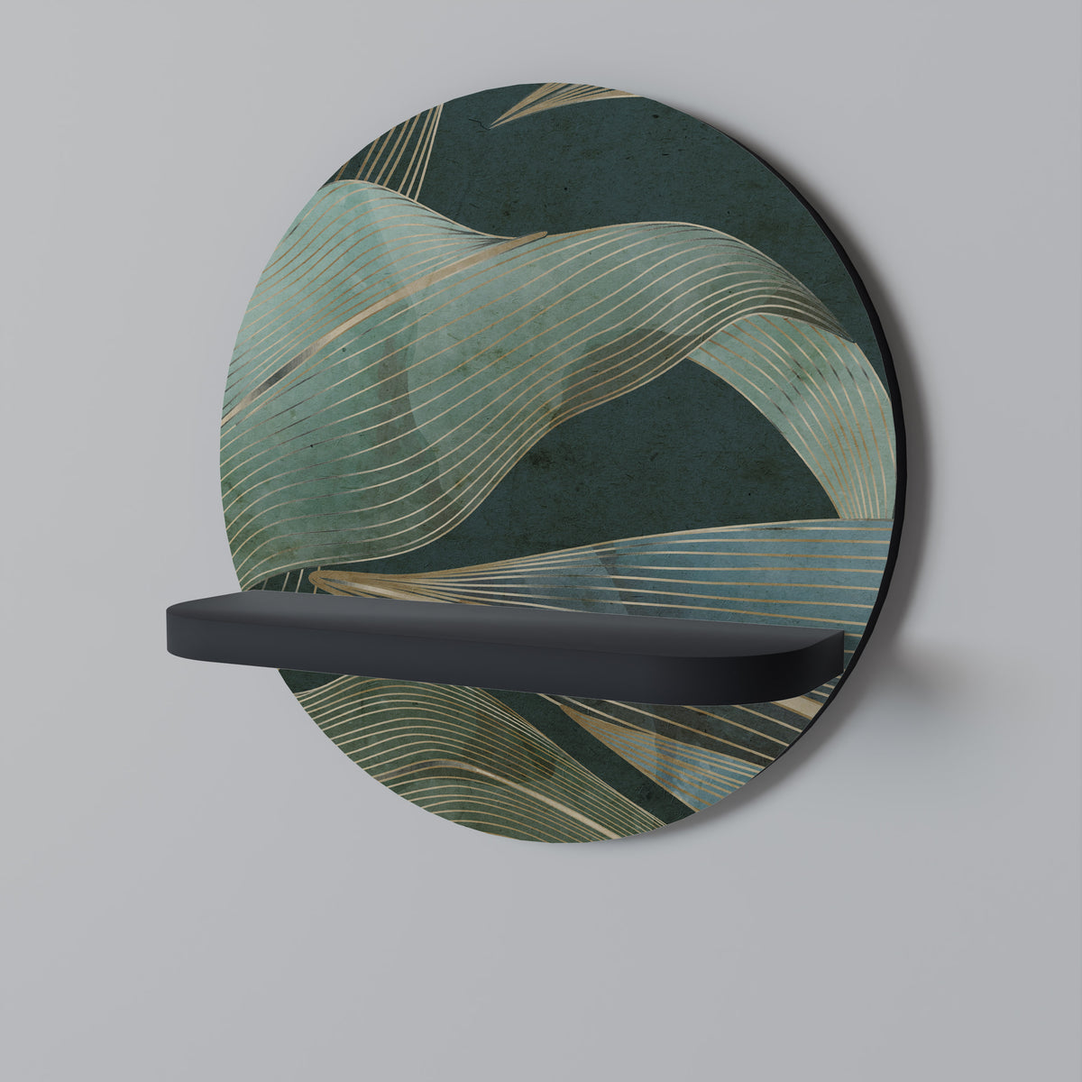 ROYAL GREEN Art Shelf