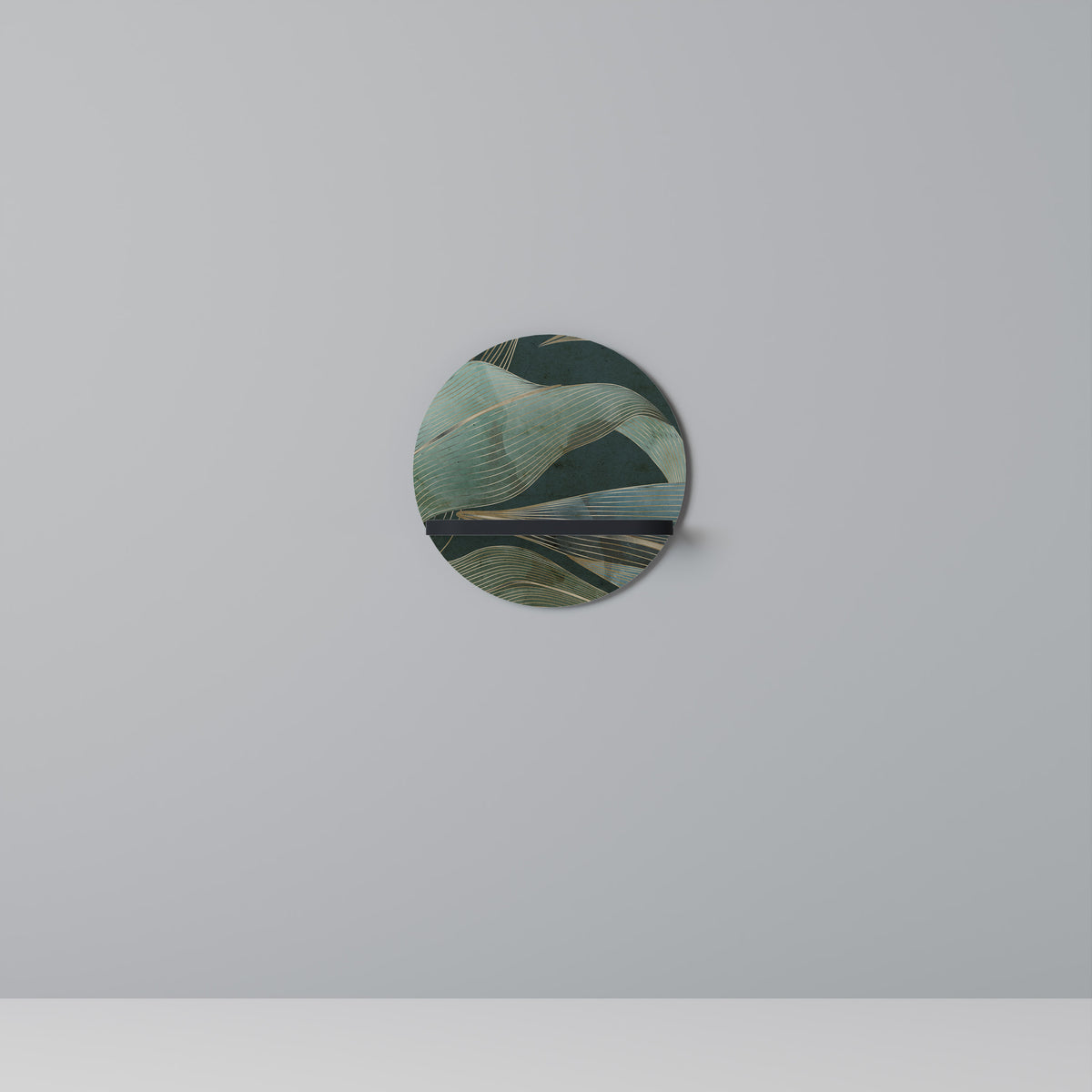 ROYAL GREEN Art Shelf