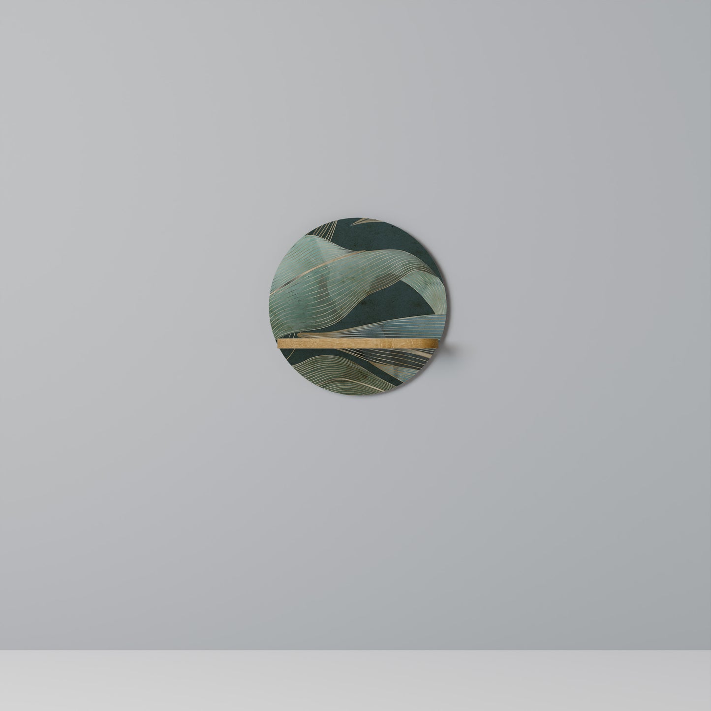 ROYAL GREEN Art Shelf
