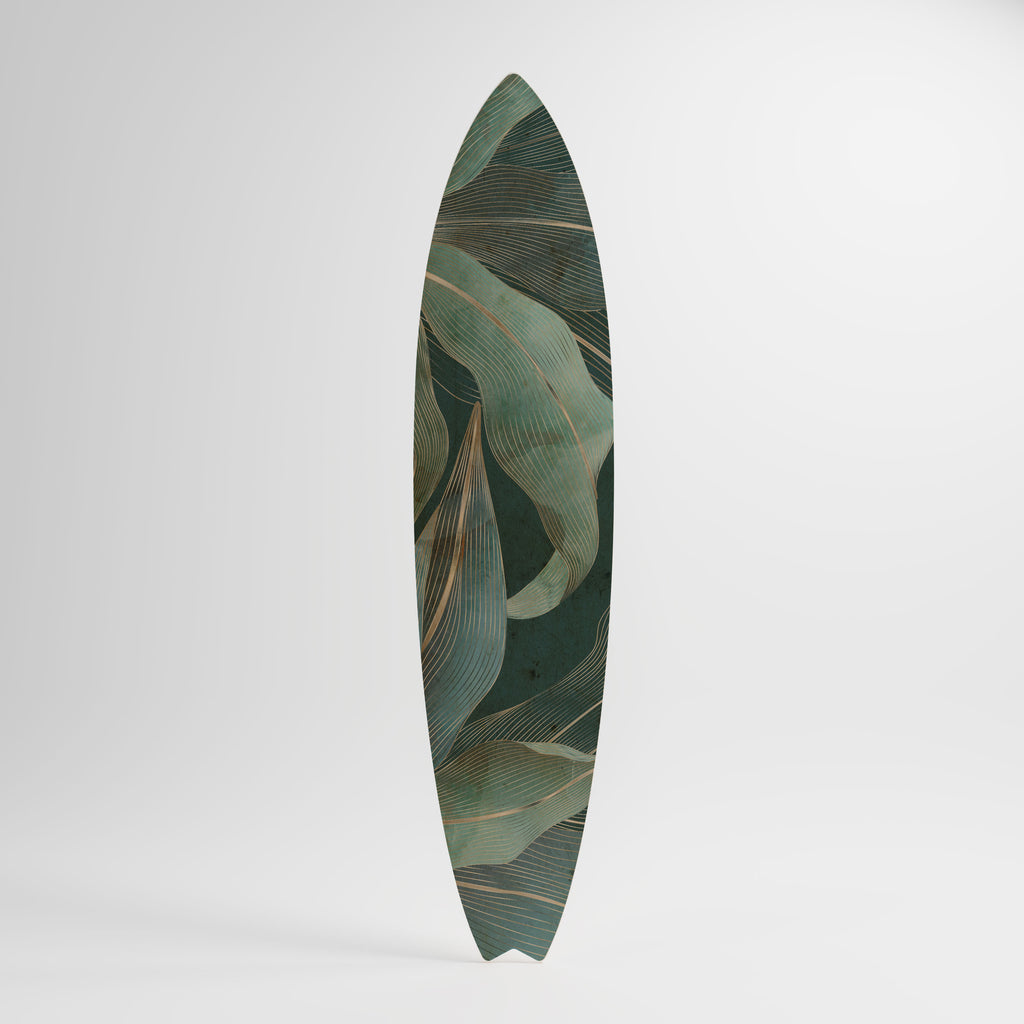 ROYAL GREEN Surfboard Decorative Panel