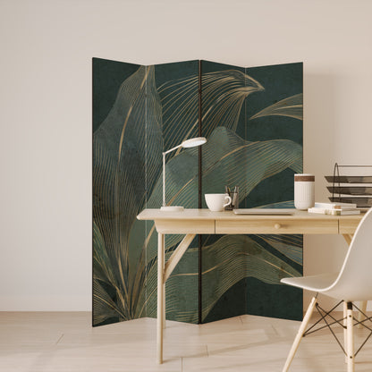 ROYAL GREEN 4-Panel Room Divider