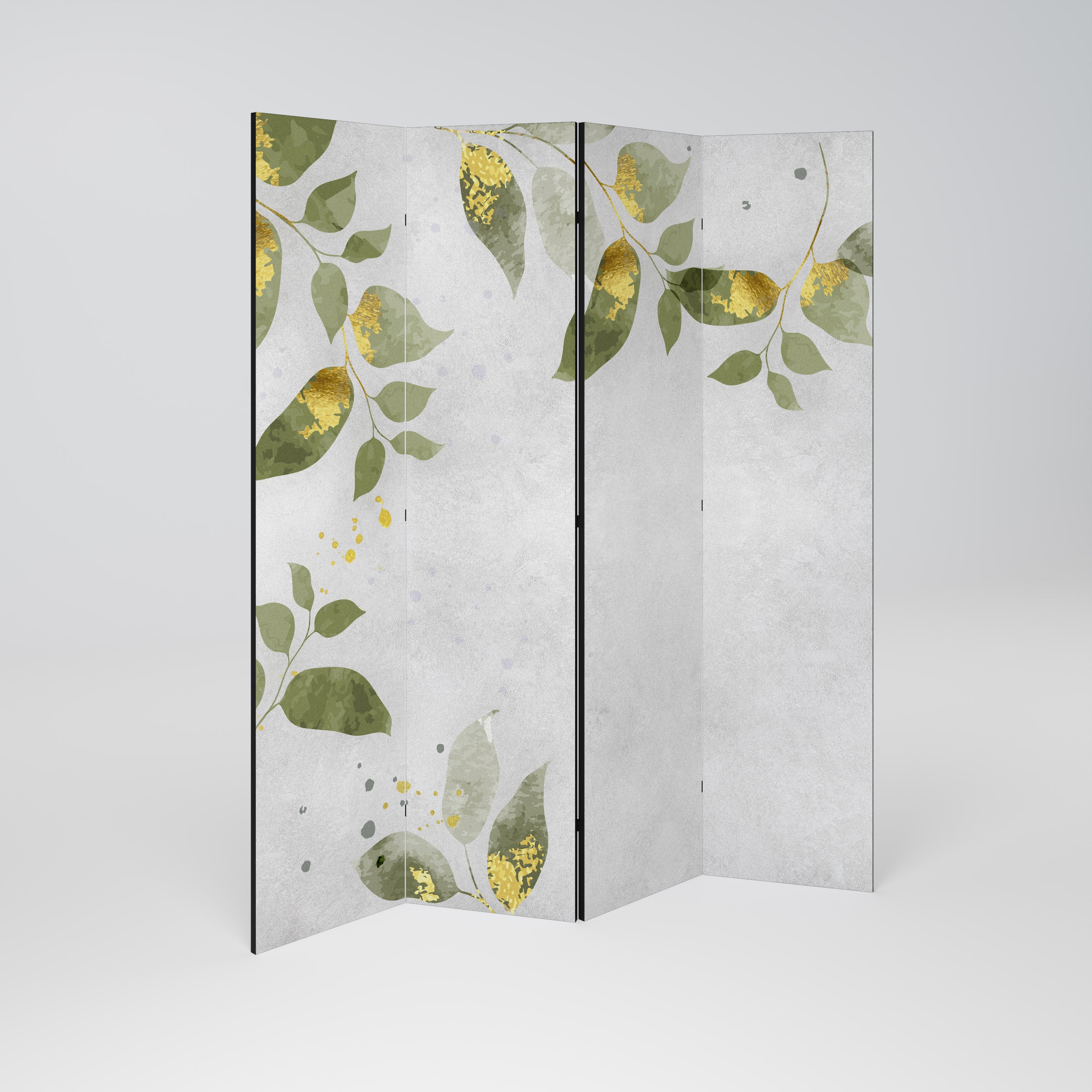 ELEGANT BOTANICS 4-Panel Room Divider