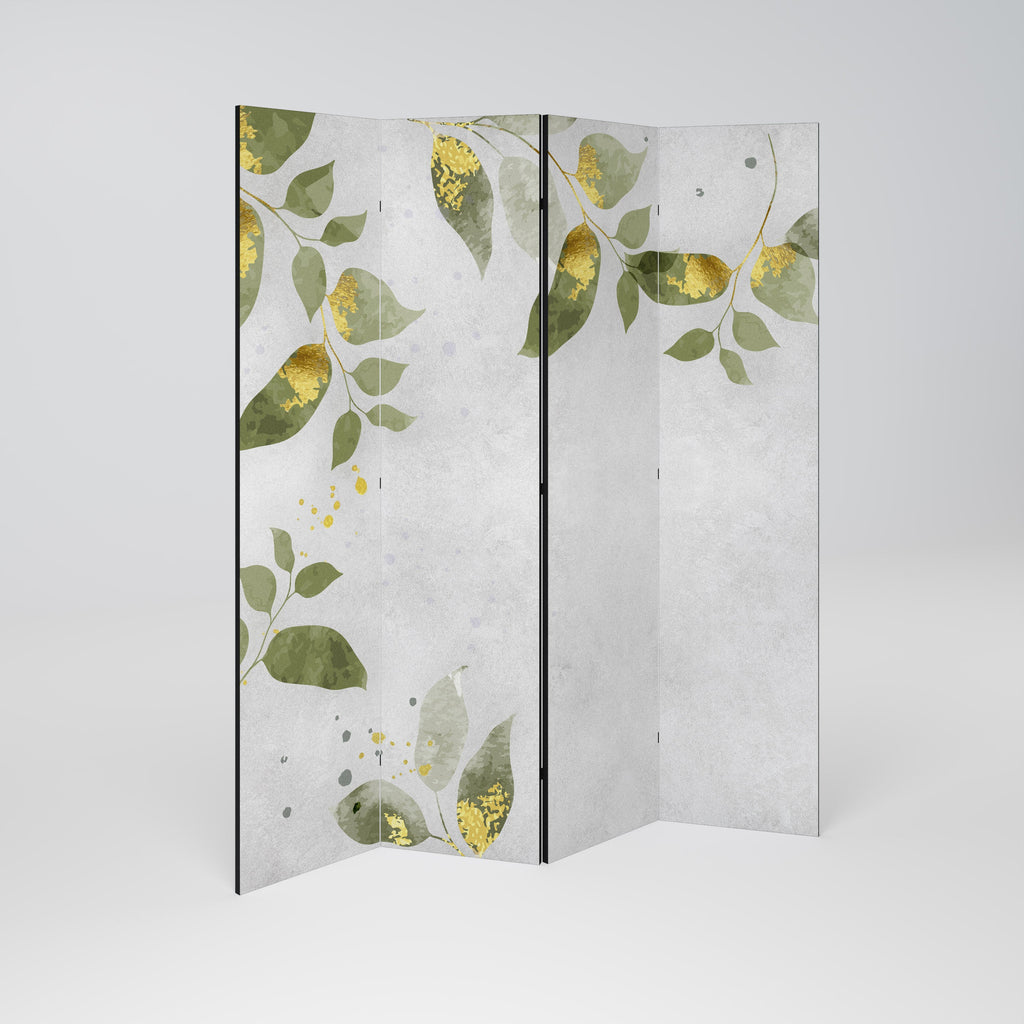 ELEGANT BOTANICS Decorative 4-Panel Room Divider