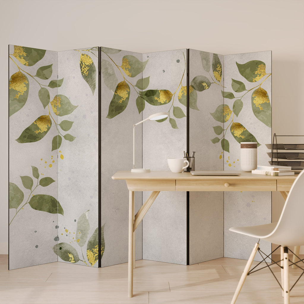 ELEGANT BOTANICS Decorative 6-Panel Room Divider