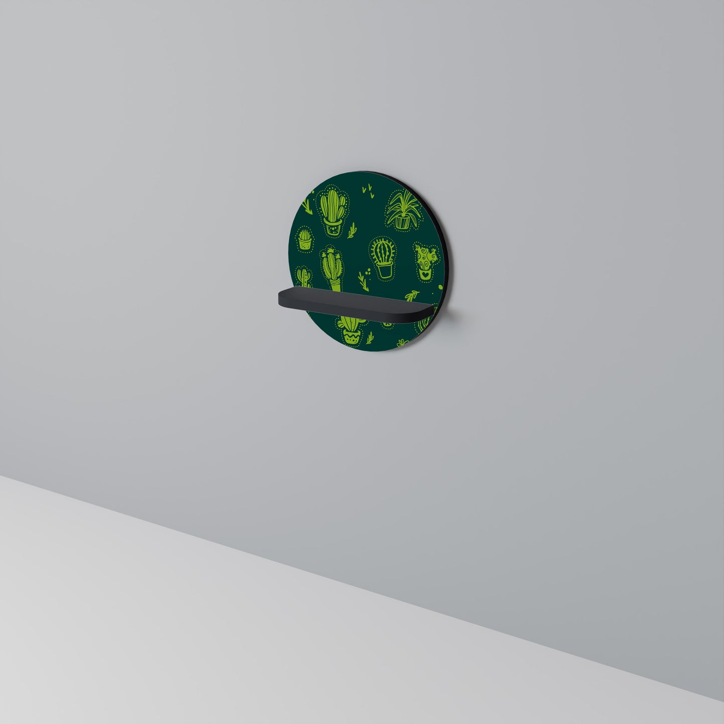 DESERT GREEN Art Shelf