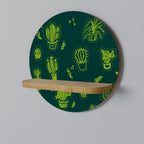 DESERT GREEN Art Shelf