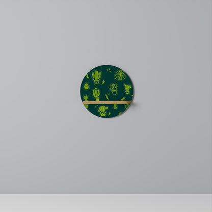 DESERT GREEN Art Shelf