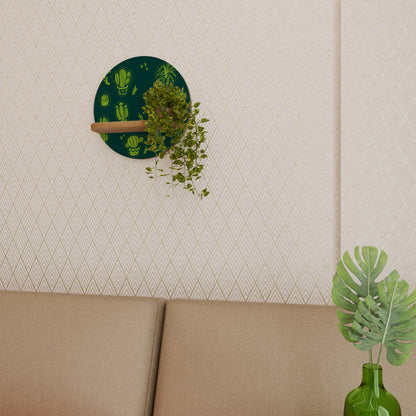 DESERT GREEN Art Shelf