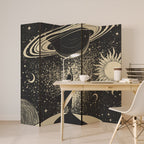 MYSTIC UNIVERSE 5-Panel Room Divider