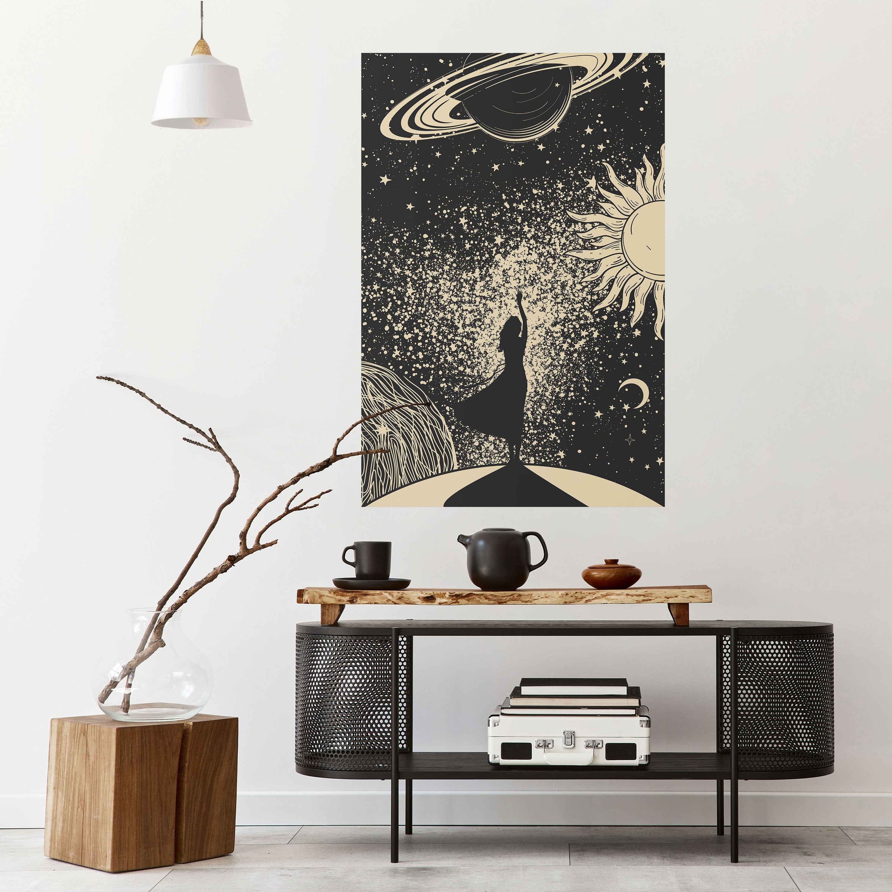 Affiche verticale autocollante MYSTIC UNIVERSE