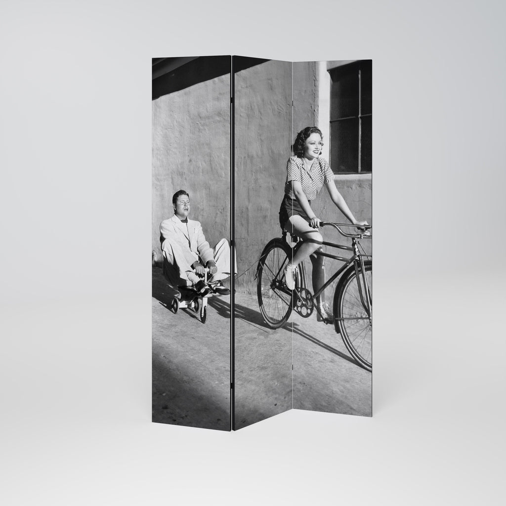 Paravent décoratif à 3 panneaux HAPPY JOURNEY