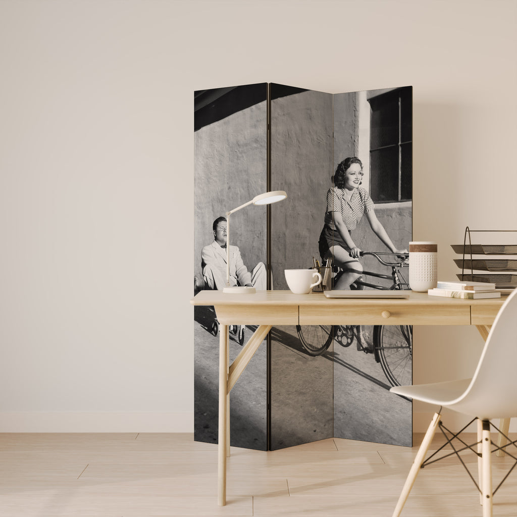 HAPPY JOURNEY 3-Panel Room Divider