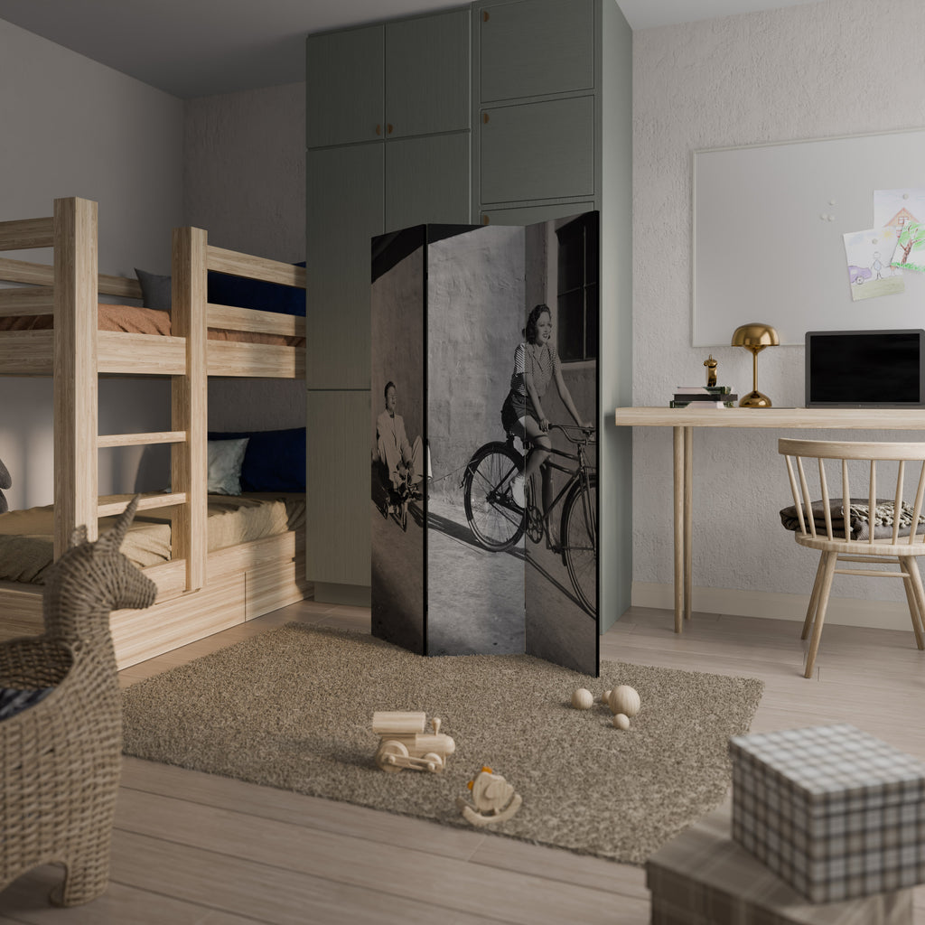 HAPPY JOURNEY 3-Panel Room Divider