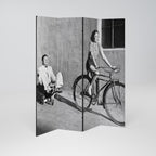 HAPPY JOURNEY 4-Panel Room Divider