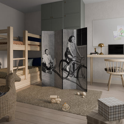HAPPY JOURNEY 4-Panel Room Divider