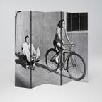 HAPPY JOURNEY 5-Panel Room Divider
